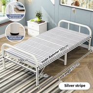 Reday Stcok Katil Lipat Foldable Bed Frame Bedroom Furniture/Bed Base/Katil Single Besi Lipat/Katil 