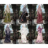 ORIGINAL Gamis Syar'i Raintee Syari Set by Nha Miranda - Realpic ORI