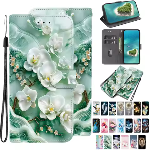 Wallet Card Stand Magnetic Flip Case For Realme 9 5G Speed 9 PRO PLUS 9 SE 9i 5G C15 c12 C11 2021 C2