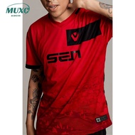 Sentinels Valorant 2023 Esports Jersey Game Player Fans Name Custom T-shirt Men Esports Red Uniform 