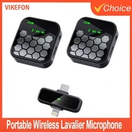 Microphone Wireless Lavalier Microphone for Live Streaming/YouTube/Facebook/Live Noise Reduction Mic