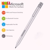Linn Metal Stylus With Portable Clip Electronic Pen 4096 Pressure Sensitive Stylus Compatible For Microsoft Surface Go