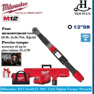 Milwaukee M12 ONEFTR12-201C Fuel Digital Torque Wrench