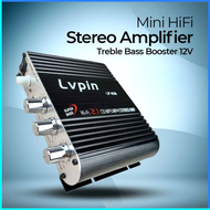 COD LVPIN Mini HiFi Stereo Amplifier Treble Bass Booster 12V / power mini 12v full bass / amplifier