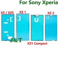 For SONY Xperia XZ1 XZ2 XZ/XZS Compact Mini / G8441 G8442 H8216 H8324 LCD Sticker Touch Front Frame 