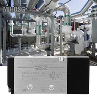 Mihosg ERYUE 2 Position 5 Way Pneumatic Air Valve with Long Service Life for Mechanical Equipment 4A