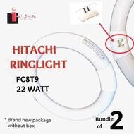 CIRCULAR LIGHT TUBE HITACHI FLUORESCENT FC8T9 22W  /CW (COOLWHITE ) /EX-L 3000K WARM