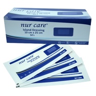 NUR CARE ISLAND DRESSING 10CM X 25CM - 1'S - Exp Jan 2026