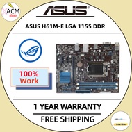 Used For ASUS H61M-E motherboard board LGA 1155 DDR3 mainboard support I3 I5 I7 cpu H61 Desktop motherboard on sales