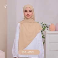 Lzd Bawal selapis curve 48 "Korean chiffon hijab by tyara