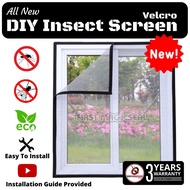 1stMagicSeal - DIY Velcro Mosquito Net Insect Screen Fiberglass Jaring Nyamuk Mosquito Net 蚊网