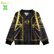 Space X Kids Clothing Hand Wash Girls Comfortable Top Demon Hunter Cosplay Jacket for Teens Perfect