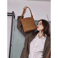 PATH T CHA - (📍ใส่ ipad ได้ทุกรุ่น) กระเป๋าทรงบัคเกต BENI BUCKET COLLECTION กระเป๋าหนังฤดูใบไม้ร่วง