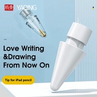 4pcs Nibs For Apple Pencil Drawing Tip HB Thin Tips Transparent Nibs for Apple Pencil 1st 2nd Genera