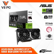ASUS Dual GeForce RTX™ 5060 / RTX5060 / RTX 5060 8GB GDDR7 OC Edition DUAL GAMING GRAPHIC CARD