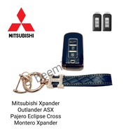 เคสกุญแจรีโมทรถยนต์ Tpu สําหรับ รถรุ่น Mitsubishi Xpander Outlander ASX Pajero Eclipse Cross Montero Xpander 2-3ปุ่ม