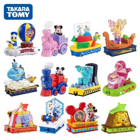Tomica Cars Toys For Boys Holiday Gifts TOMY Domeka Alloy Car Model Disney Cruise Car Locomotive No.