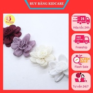 Corsage flower/handmade corsage/ Rolled chiffon flower H1035