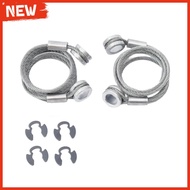 【NEW】for Dusledel 2Pcs Hood Restraint Cable Kit for Peterbilt 389 388 384