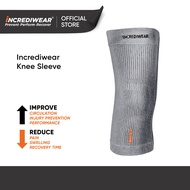 INCREDIWEAR Knee Sleeve (Grey) Support Guard Joint Pain Relief Blood Circulation Sports Pelindung Lutut Sukan 护膝