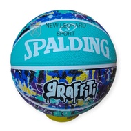 Spalding Graffiti Basketball size 7 / Spalding Graffiti Basketball Blue Tosca