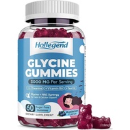 Glycine 3g Gummies, Organic L-Glycine with NAC Supplements for  & Cellular Support, Plus B6,  & Taur