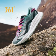 361 Degrees Rosy Clound Mens Trail Running Shoes Breathable Shock-absorbing Sports Hiking Shoes Snea
