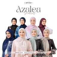 NIBRAS Hijab By Kalasiris Azalea Scarves - Muslim Fashion Latest Square Hijab Scarf with Voile Motif