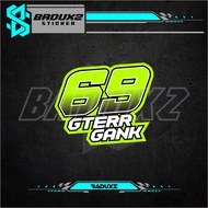 69 GTERR GANK Sticker 69 GTERR GANK