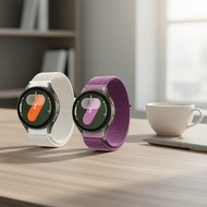 No-Gap Nylon Loop Strap for Samsung Galaxy Watch 7/6/4/5/Classic/FE/Pro 44mm 40mm Sport Band Bracele