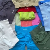 Three Stages of Yoga DFYNE Three-Quarter Women's New Fitness Low-Waist Shorts Hip-Lifting Cross-Bord