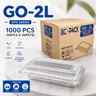 GO 2L Kuih RAYA Container- GC-PACK OPS Tray [BULK 1,000cs±] BENXON  OPS-H2L.