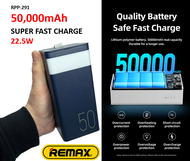 REMAX Fast Charging Power Bank with LED Light  50000mAh 60000mAh 80000mAh