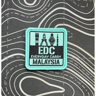 EDC MALAYSIA Logo Patch Woven