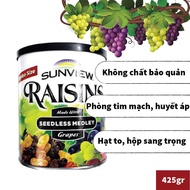 [Standard Product] Sunview Raisin Raisin Raisin Raisins Box 425G, Rasin Grapes Gift Tet Box with BESMILE