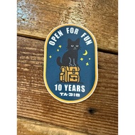 TA318 Waterproof PVC Sticker (6x9cm)