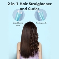 RIWA 2-IN-1 32MM Hair Straightener Hair Curler RB-8332 | 20 Millions Negative Ions RB-8332