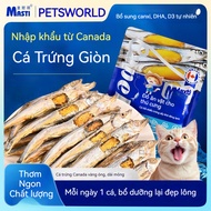 Freeze-dried fish eggs rich in protein calcium omega 3 for pets, salt-free snacks, kidney protection
