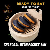 (BUNDLE OF 2)Muar Charcoal Otah Bun (6pcs per packet)/ Frozen/ Ready To Eat/ Snacks