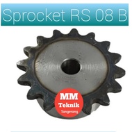 Sprocket RS 08 x 24 T Gear Chain Single Gear Z 24T RS08 -1 08Z24 08X24T 08-1 type B Sprocket spr 08-