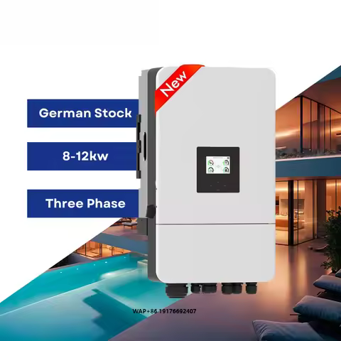 SUN-12K-SG05LP3-EU-SM2 Deye Inverter 10KW 12KW 3 Phase 380V 400V EU Vision Hybrid Solar Inverter for