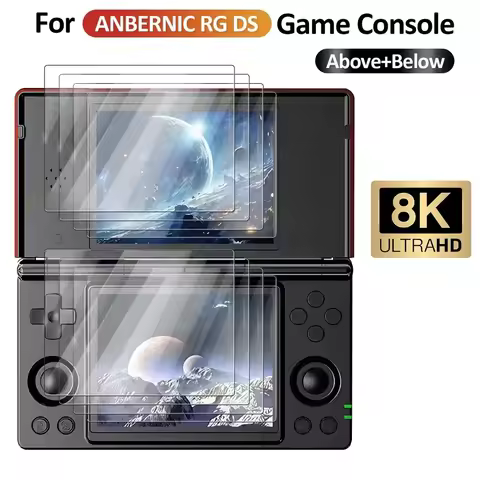 For Anbernic RG DS Screen Protector 2pcs / 4pcs Ultra HD Tempered Glass Film for Anbernic RG DS Abov