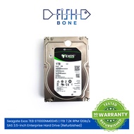 Seagate Exos 7E8 ST1000NM0045 | 1TB 7.2K RPM 12Gb/s SAS 3.5-inch Enterprise Hard Drive (Refurbished)