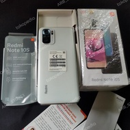 Redmi note 10s 6/64 second bekas mulus