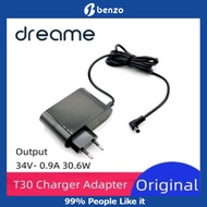Original  Dreame Charging Adapter with EU Plug for T30 / R20 / T30 Neo Vacuum Cleaner Charger Spare 