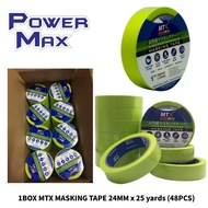 1BOX - MTX MASKING TAPE 24MM x 25 yards ( 48PCS )