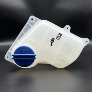 Takungan Tangki Pengembangan Botol Penyejuk Radiator Baharu + Penutup Sesuai untuk VW Passat Audi A4