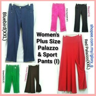 WOMEN'S PLUS SIZE PALAZZO & SPORT  PANTS(1)