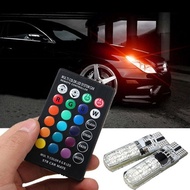 sale Auto Accessories T10 W5W ABS LED Car Lights RGB with Remote for Mercedes Benz Amg  W204 W203 W2
