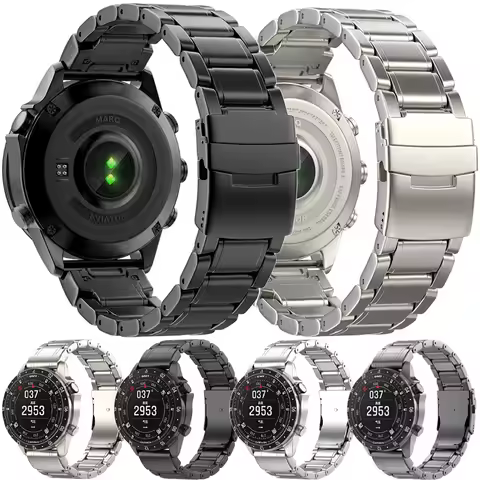 Titanium alloy band for Garmin Forerunner 970 965 Fenix 8/Tactix 8 47mm 51mm quick fit strap Garmin